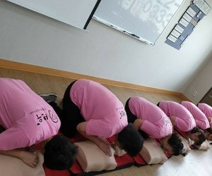 성인 심폐소생술 교육중~^^